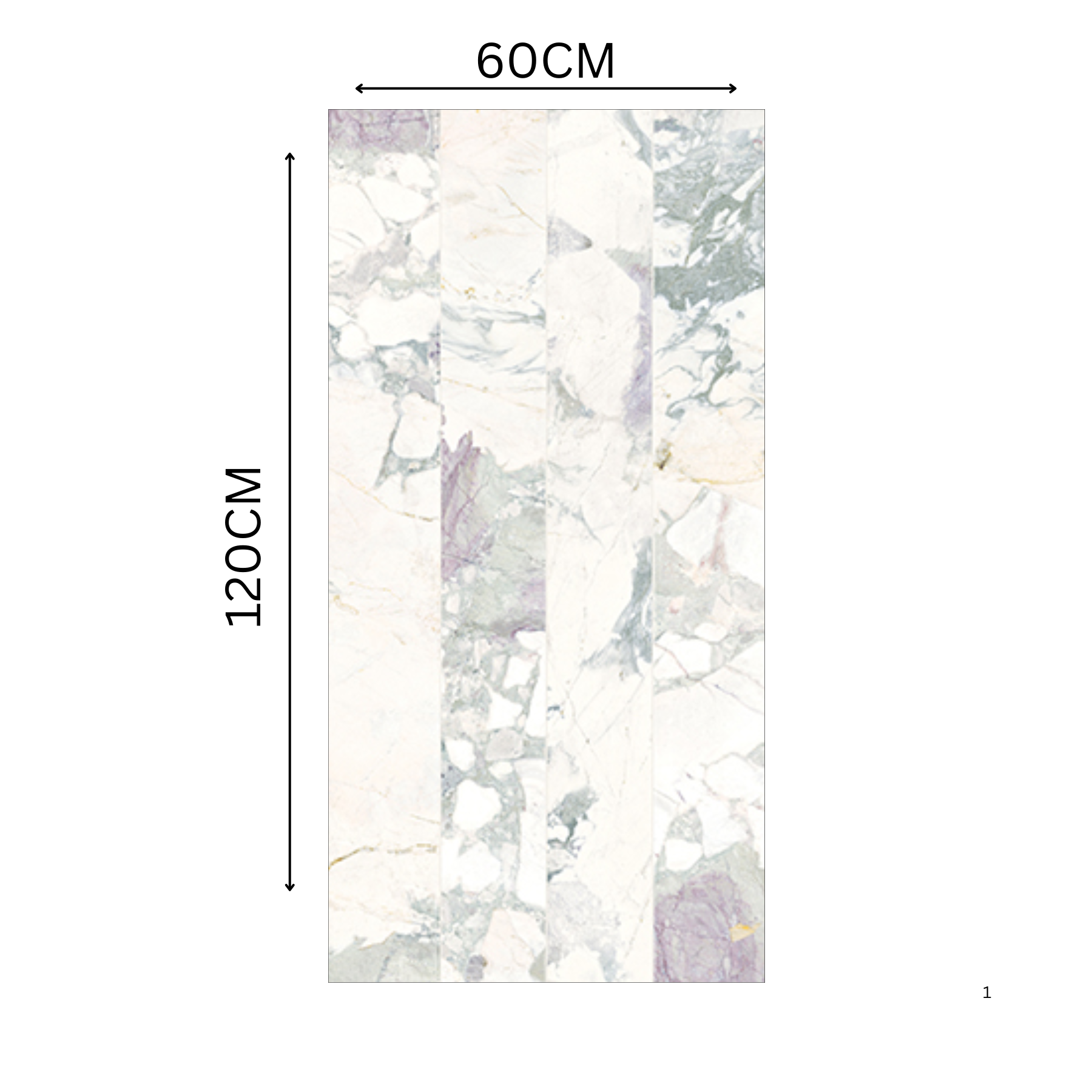 Rock Monti Venato 60x120cm porcelain tile with antiglare matt finish. Durable, stylish, and easy to maintain for modern floors and walls.