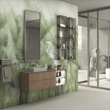 LILY LEAF DECOR 120x240cm 09MM – Carving Matt Decor Porcelain Tile