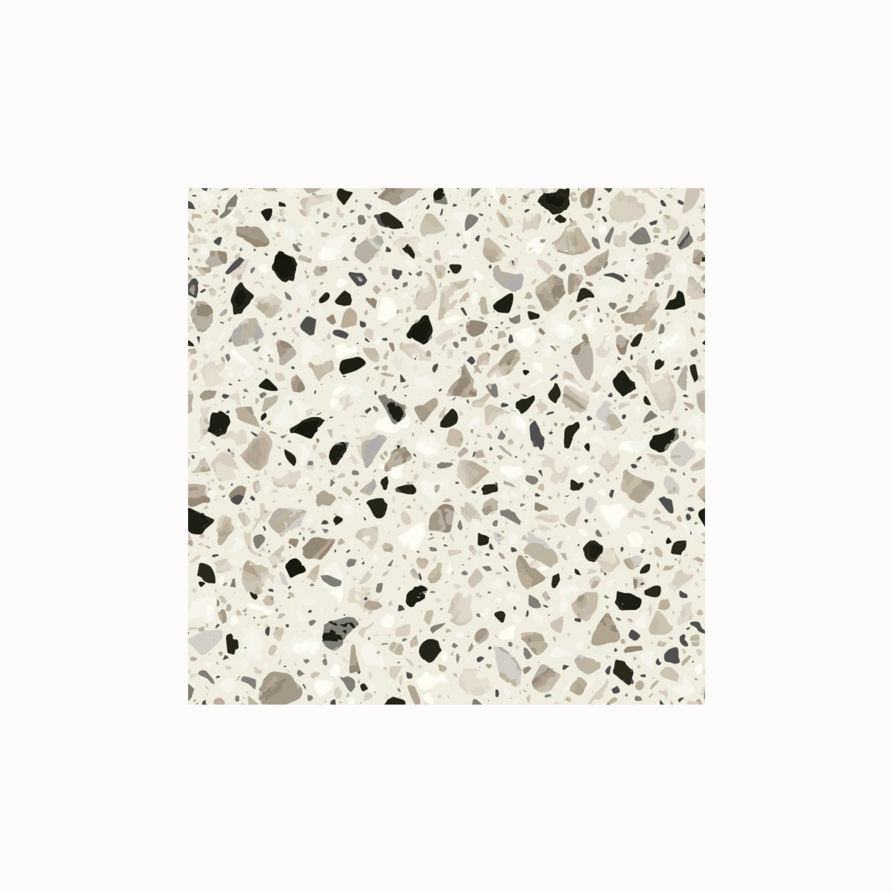 SAUDI Matt Porcelain Tile 45x45cm – 12MM Thick Natural Stone Look Floor & Wall Tile