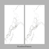 STATUARIO FEATHER Porcelain Tile 600x1200mm – 9MM Thick with Glitter on Matt Finish