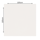 Santorini Light 120x120cm matt porcelain tile with soft stone textures. Durable, elegant, and ideal for modern floors and walls.