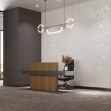 Shop LAIT PEARL porcelain tile 600x1200mm with 9MM thickness and rocker carving texture. Large format durable tile ideal for seamless floors and walls with excellent wear and stain resistance.