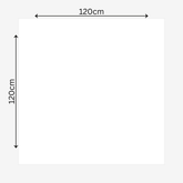 Shop PLAIN WHITE large format porcelain tiles (120x120cm) with a 9MM glossy finish and classic white marble look. Durable, scratch-resistant, and easy to install. Ideal for versatile interiors.