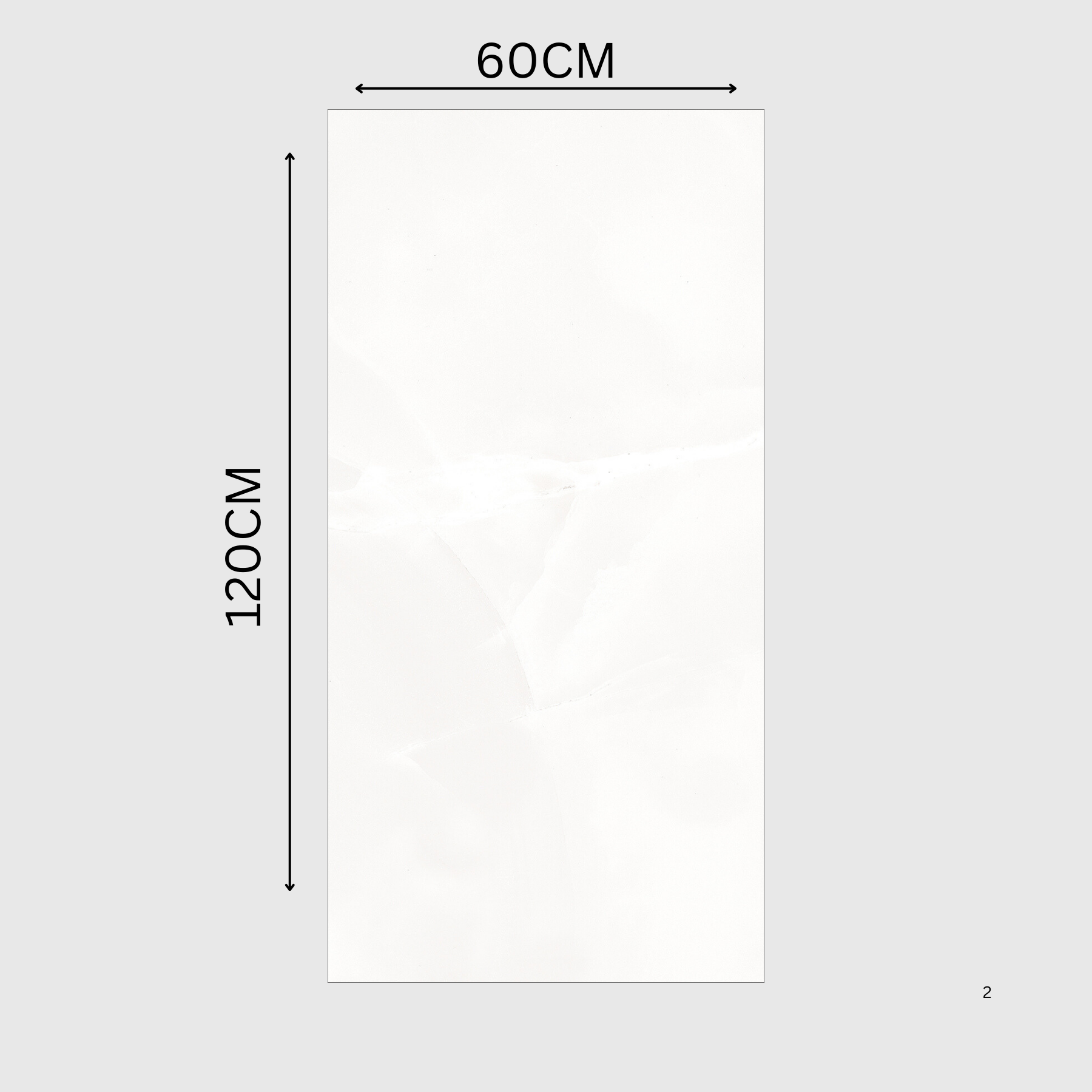 Shop the ONYX HELIO large format porcelain tile, 60x120cm with a glossy onyx marble-look finish. Durable 9MM porcelain tile ideal for floors and walls, combining elegance, easy installation, and lasting durability.