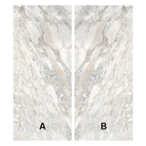 Statuario Elight 120x280cm carving matt porcelain tile with white marble look and grey veining. Perfect for luxury walls and floors.