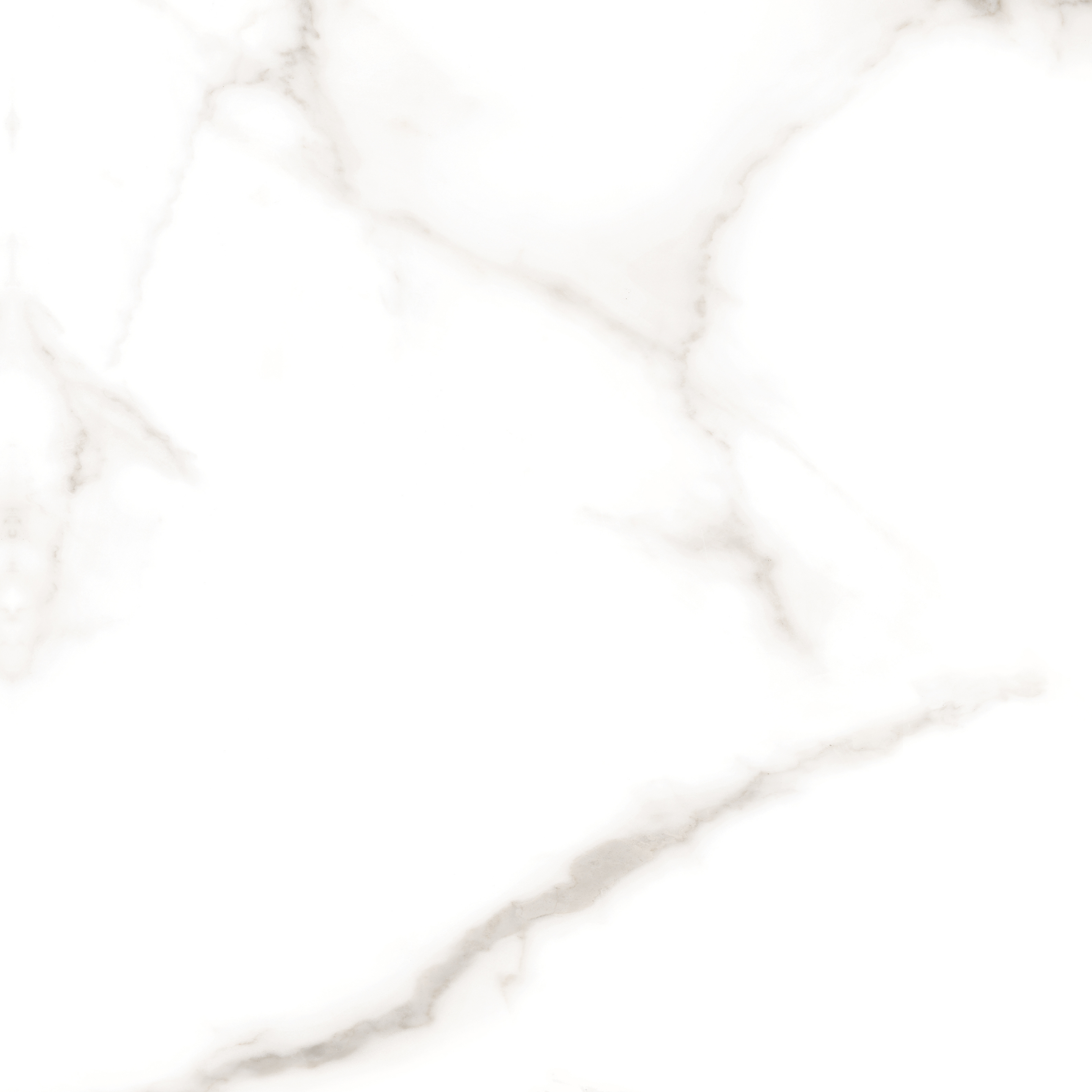 Statuario Venetian glossy porcelain tile 120x280cm. Classic white with bold grey veins, 09mm thick, perfect for luxury walls and modern interiors.