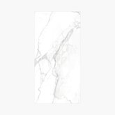 Statuario Vivian 120x240cm glossy porcelain tile with marble effect. Durable 9mm design, perfect for walls, floors, and luxury interiors.