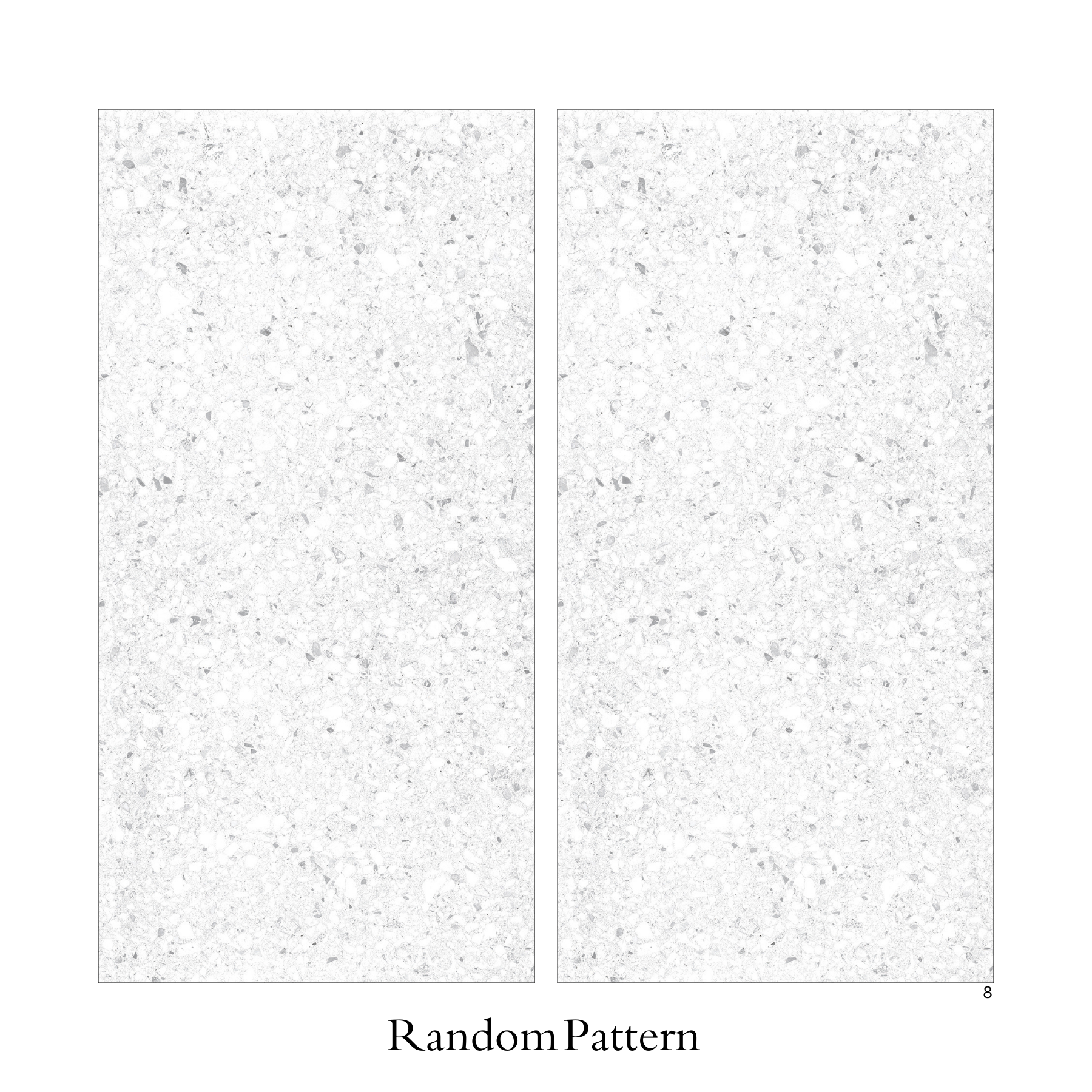 Terrazo Bianco 60x120cm porcelain tile, 20mm thick with R11 rough matt finish. Elegant terrazzo look, ideal for outdoor and high-traffic spaces.