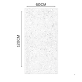 Terrazo Bianco 60x120cm porcelain tile, 20mm thick with R11 rough matt finish. Elegant terrazzo look, ideal for outdoor and high-traffic spaces.