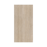 Travertine Beige 120x240cm glossy porcelain tile with warm stone look. Durable 9mm design for elegant floors and walls.