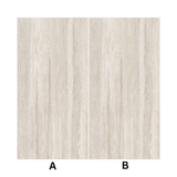 Travertine Vain Lait 120x240cm baby satin matt tile. Creamy travertine-inspired design with a soft finish, perfect for elegant modern interiors.
