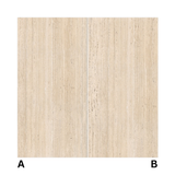 Travertino Real 120x240cm matt porcelain tile. Natural travertine stone look with a smooth matt finish, 09mm durable porcelain for walls and floors.