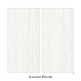 Travino Bianco 60x120cm porcelain tile, 20mm thick with R11 slip-resistant rough matt finish. Elegant white stone look, ideal for outdoor spaces.