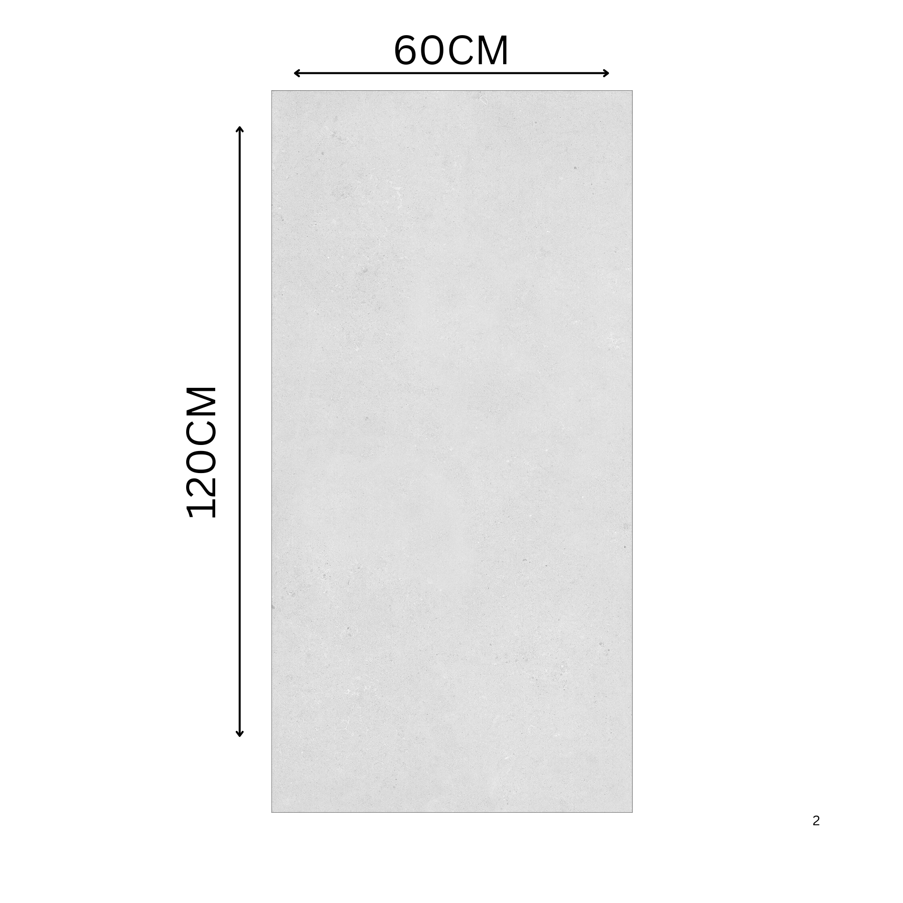 Upgrade your outdoor space with Urbanstone Bianco porcelain tiles (60x120cm, 20mm). Featuring a rough matt (R11) finish, these grey tiles offer superior slip resistance and durability, ideal for high-traffic areas.