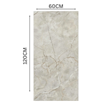 VIVIAN WHITE Porcelain Tile 600x1200mm – 9MM Thick with Glitter on Matt Finish