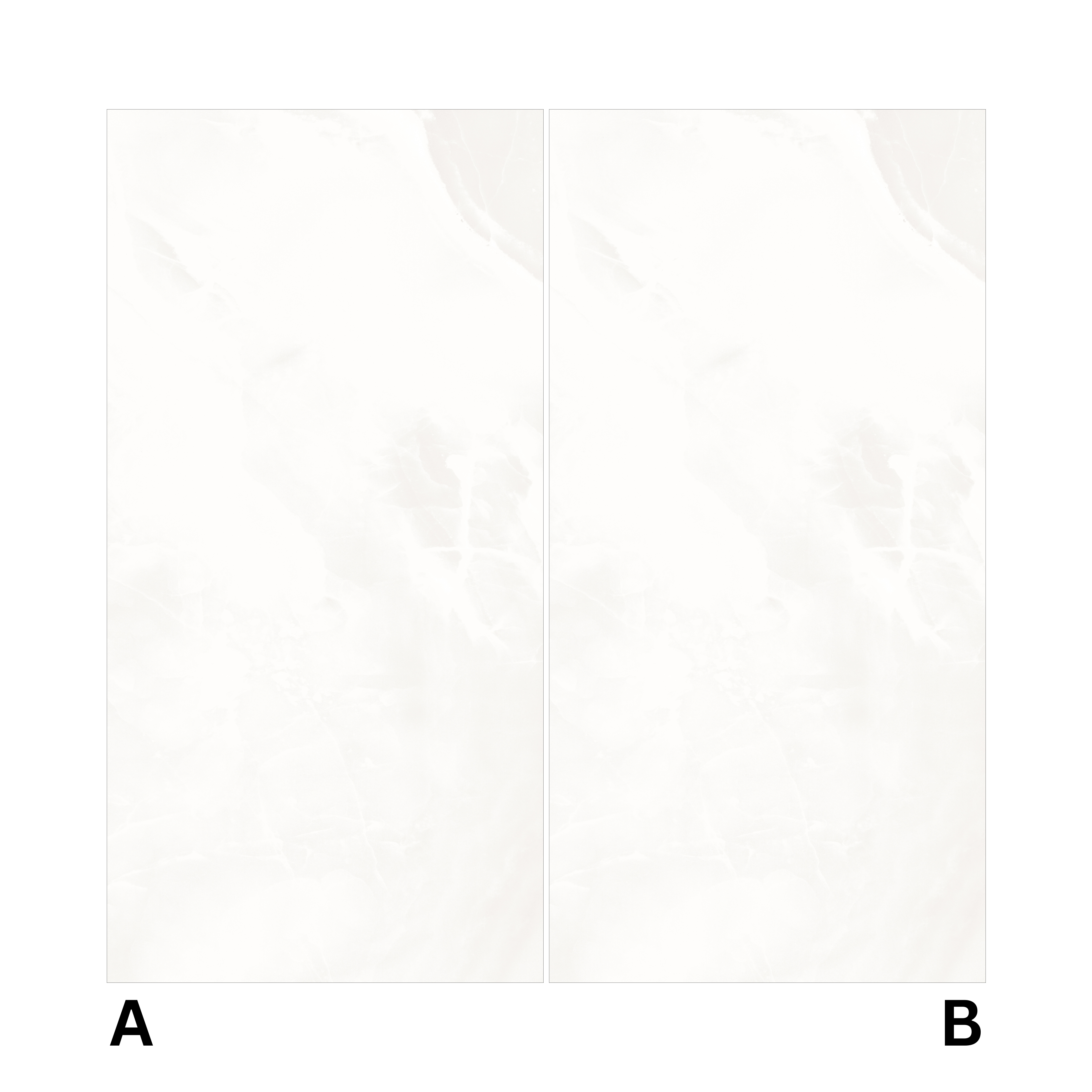 White Onyx 120x240cm glossy porcelain tile with onyx marble effect. Durable 9mm design, ideal for walls, floors, and elegant interiors.