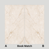 Breccia Oyster 120x240cm 09mm – Book-Match Glossy Tile