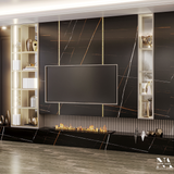 NERO SAINT LAURENT 120x278cm 09mm – Matt Porcelain Tile