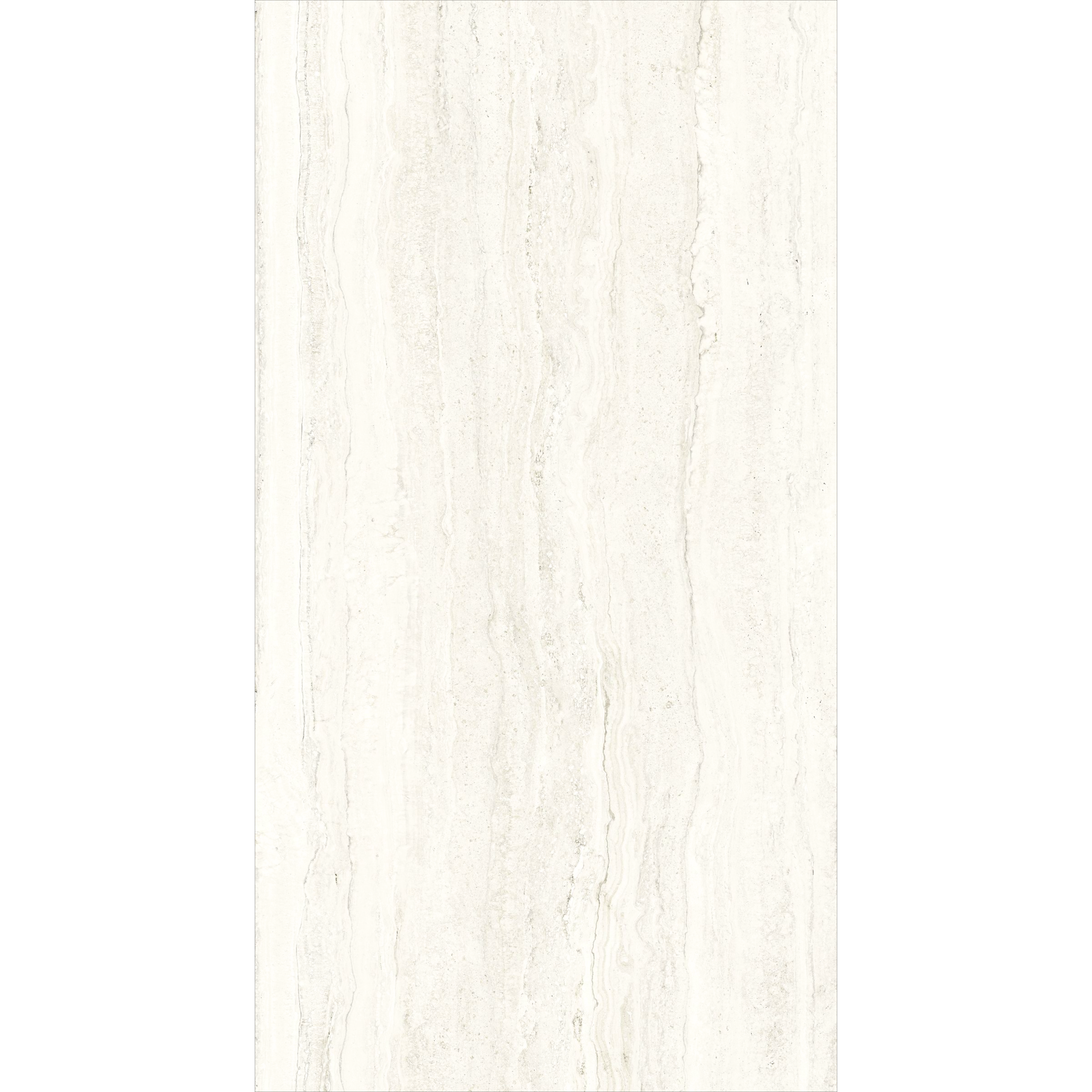 Travertino White 160x320cm 06mm – Book-Match Matt Porcelain Tile