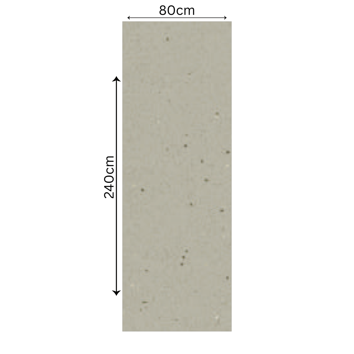Atom Grigio 80x240cm 15mm – matt
