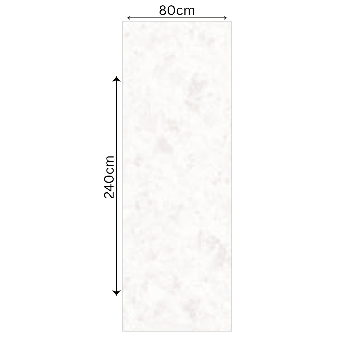 Pabble White 80x240cm 15mm – Carving Matt
