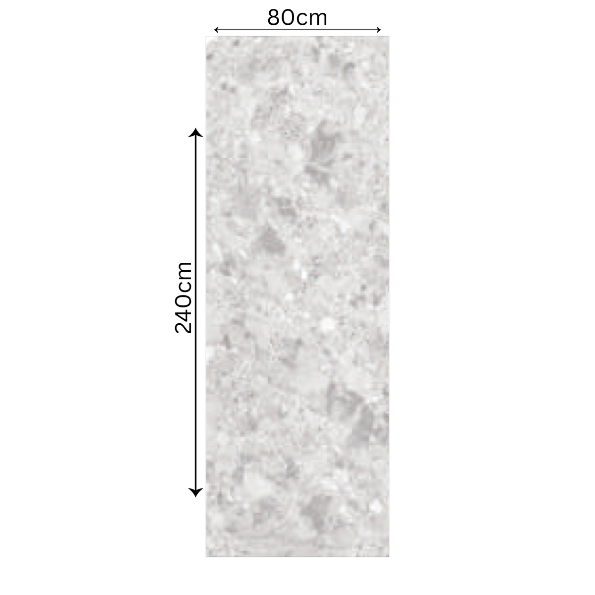 Pabble Grey 80x240cm 15mm – Carving Matt