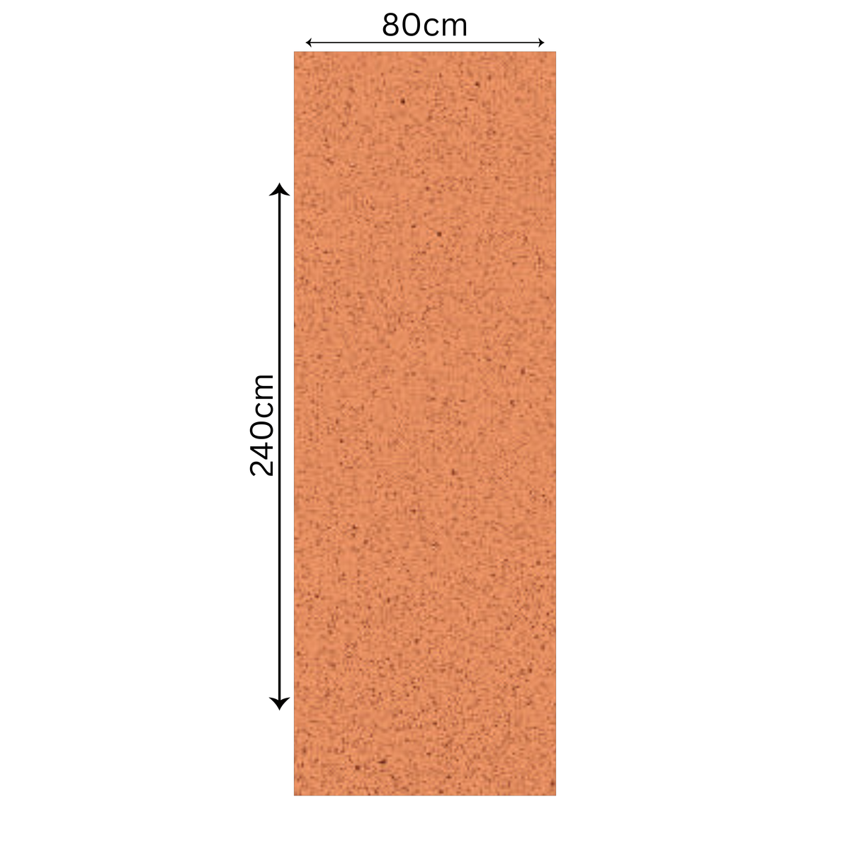 Lakha Red 80x240cm 15mm – Glossy