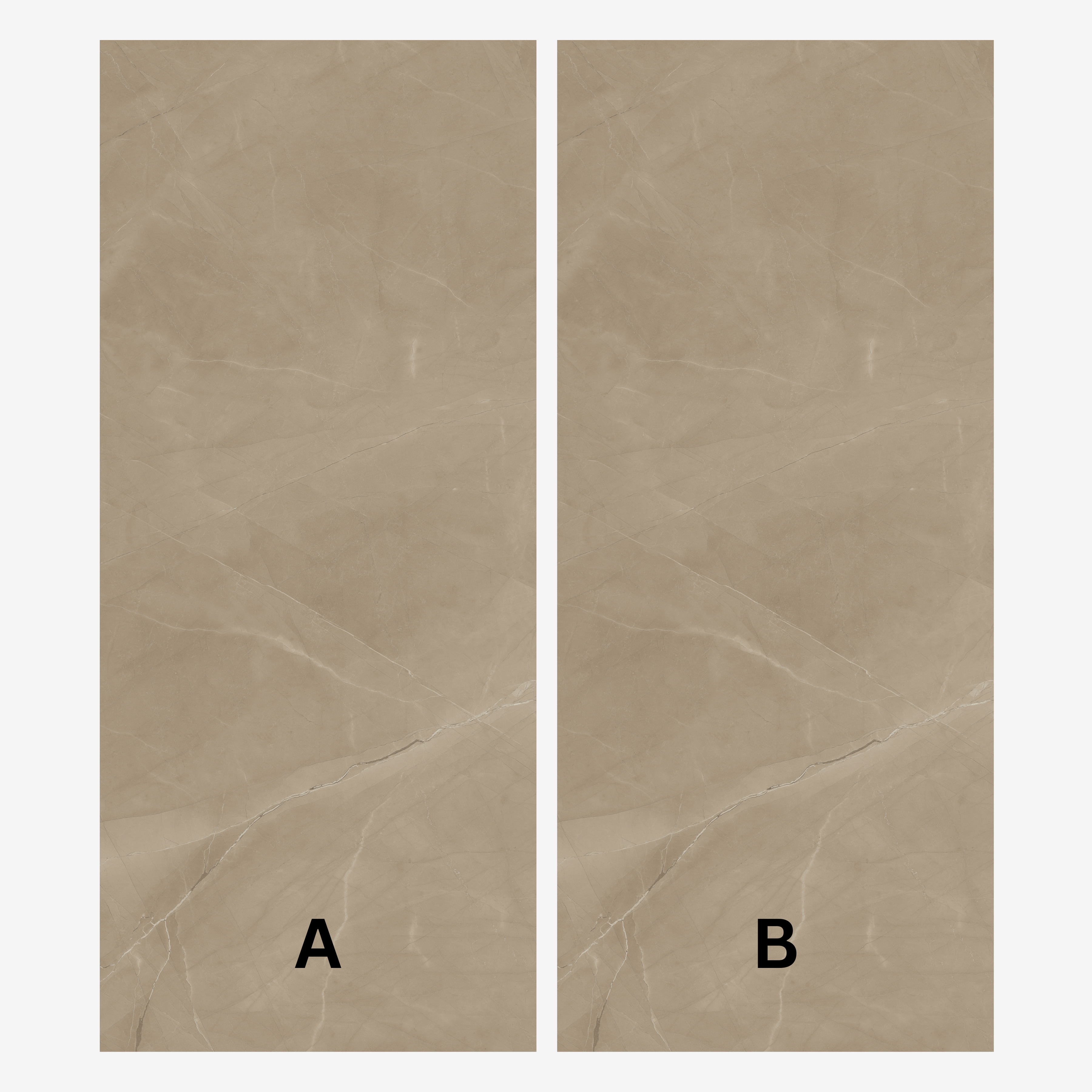 
ARMANI BROWN 120x278cm marble look tile with stunning veining in a luxurious glossy finish. A premium large format tile for elegant interiors.