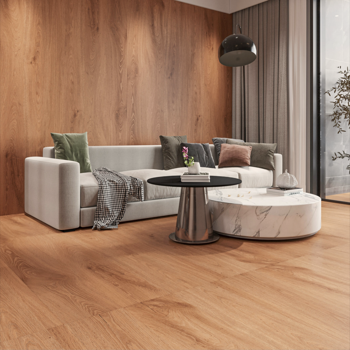 Bosco Brown 120x240cm 09mm – Matt Tile