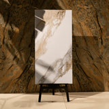 Antonio tiles (60x120cm, 9mm) feature a unique Glitter on Matt Special Finish. These Porcelain tiles are designed for Indoor Floors and Walls, blending the elegance of a subtle sparkle with a matte texture. Ideal for adding a touch of luxury and sophistication to any room, they create a striking yet understated ambiance. Perfect for spaces that demand a refined, modern look with a hint of glamour.