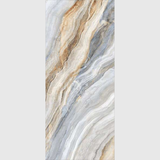 BETHANY BLUE 120x278cm 09mm – Book-Match Glossy Porcelain Tile