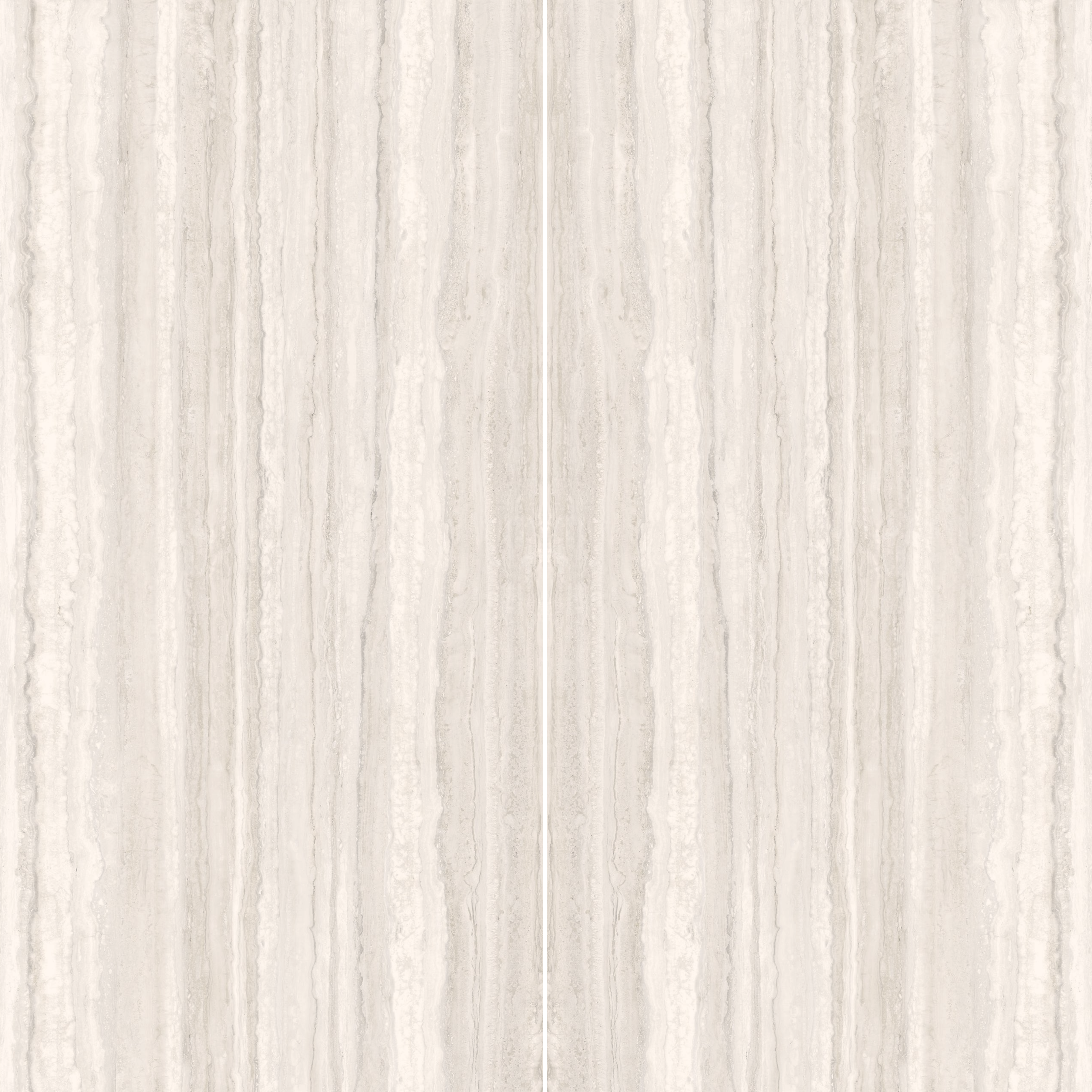 Heaven Travertino White 160x320cm 06mm – Book-Match Matt Porcelain Tile
