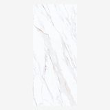 
CALACUTTA GOLD 120x278cm marble look tile with exquisite veining and a luxurious glossy finish. A premium large format tile for elegant interiors.
