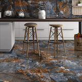 CENEFA AZUL 60x120cm High Glossy Porcelain Tile – 09MM