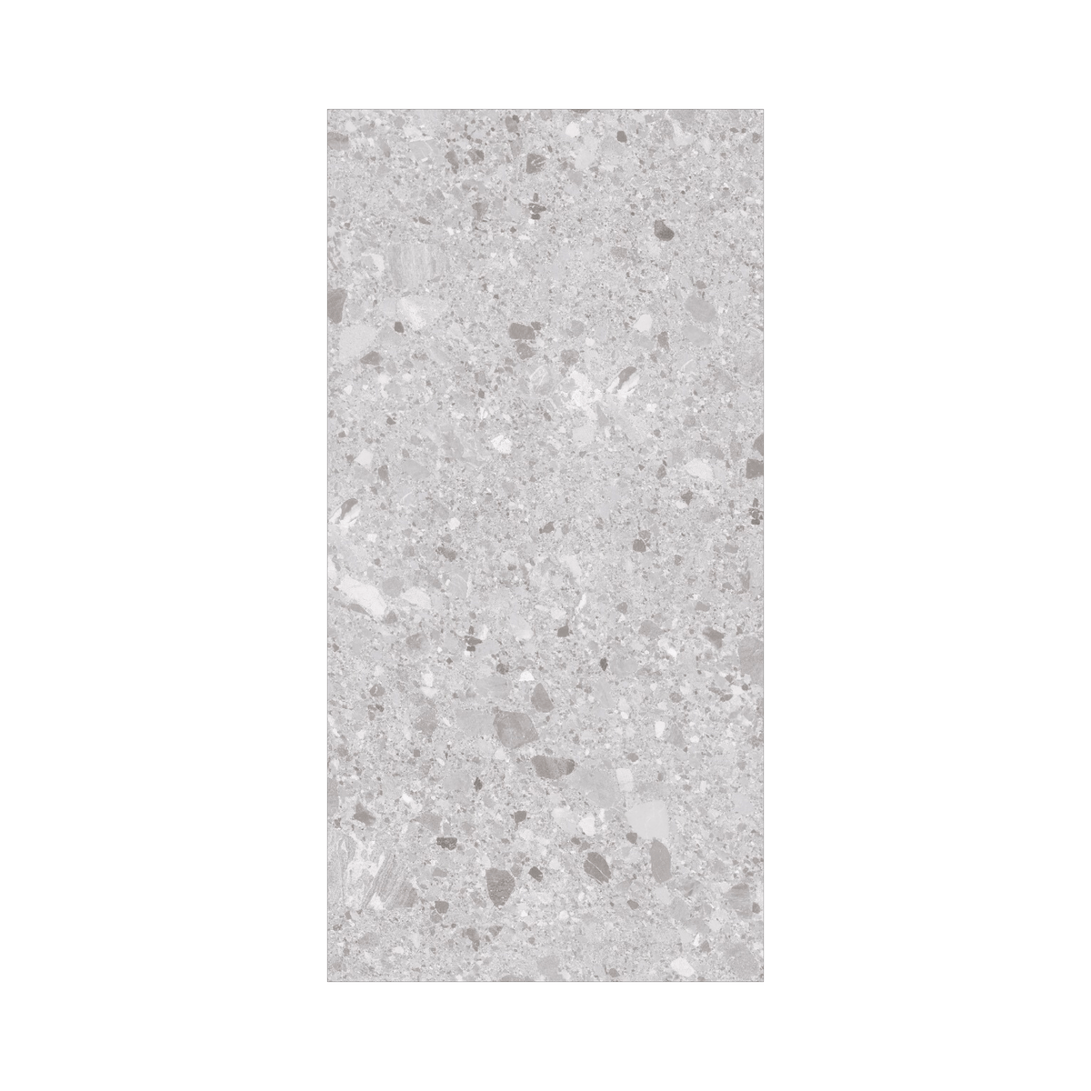 Chepoo Light Grey 120x240cm carving matt porcelain tile. Durable 09mm thickness, textured matt finish, ideal for modern walls and floors.
