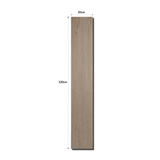  Cinnamon White 20x12cm porcelain tile with 09mm thickness. Elegant, neutral tile ideal for walls, kitchens, and modern decorative finishes.