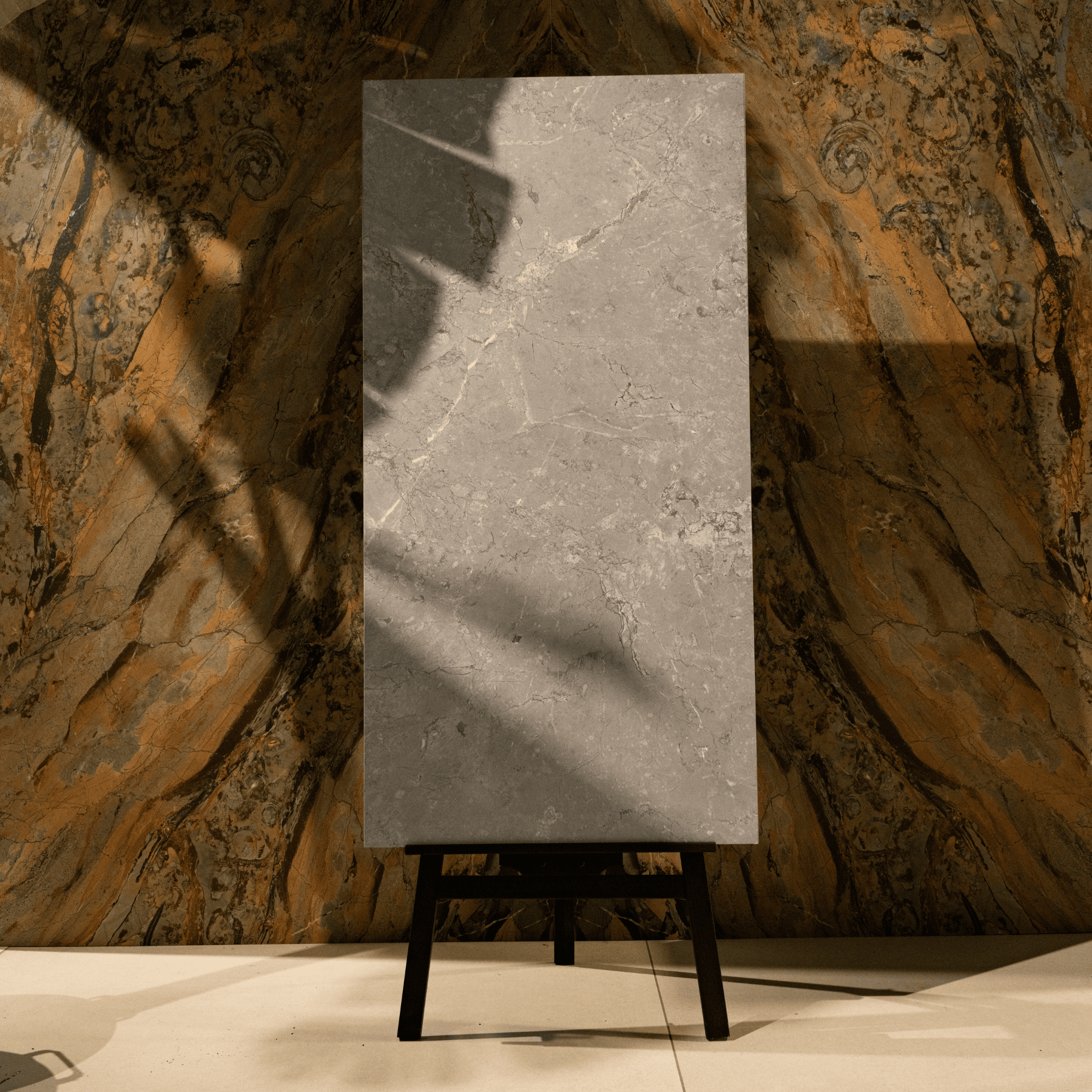 Discover Harmony Dove tiles in 60x120cm with Rocker Carving Matt finish. Perfect for luxurious interiors, offering durability and timeless elegance.