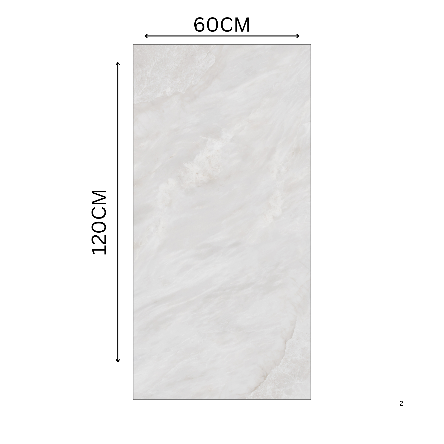 Discover the MONACO ICE large format porcelain tile, 60x120cm with a glossy marble-look finish. Durable 9MM porcelain tile perfect for floors and walls, offering elegance, easy installation, and lasting beauty.