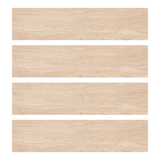 EMIENT CREMA 20x120cm porcelain tile features a matte cream wood look, 09MM thick—perfect for calm, stylish interiors with easy care and durability.