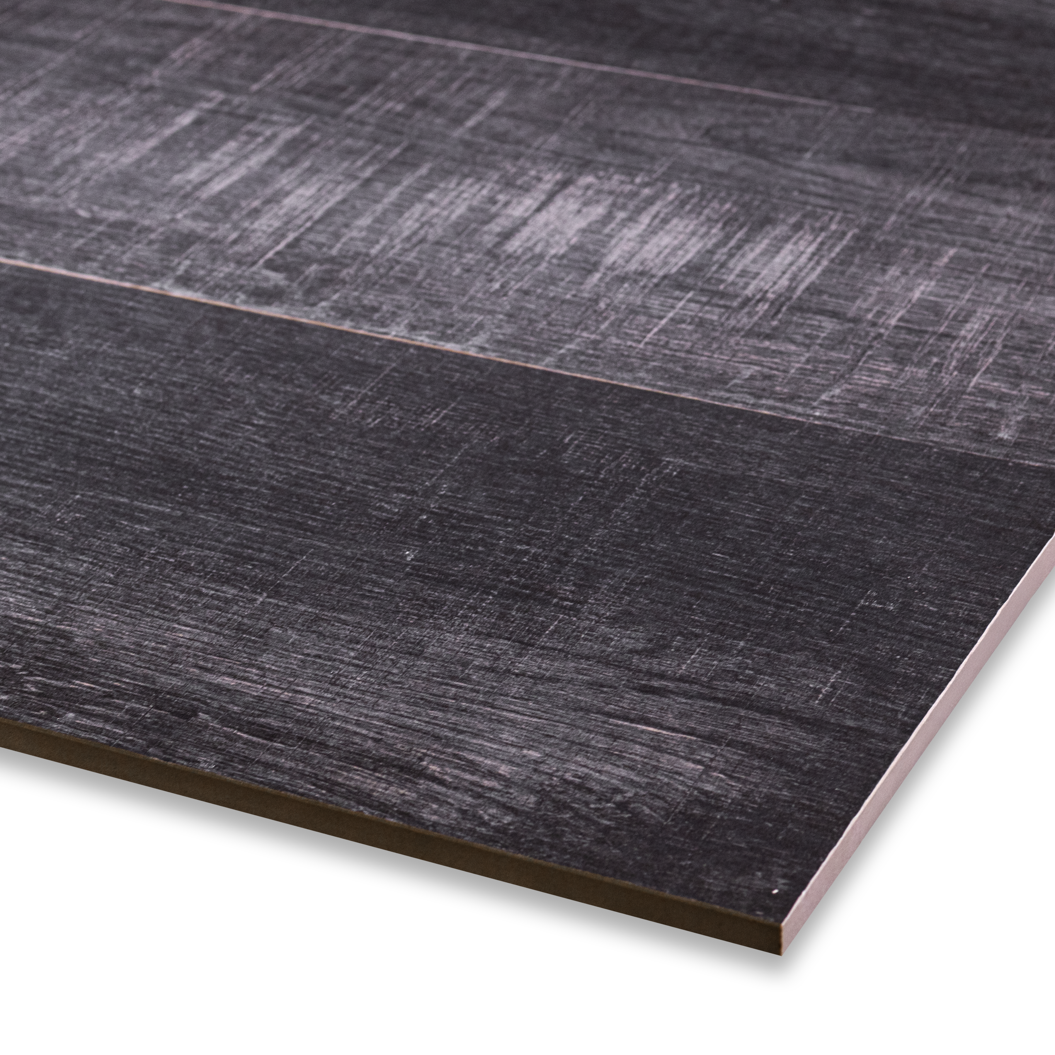 Graphite Black 20x12cm porcelain tile with 09mm thickness. Bold graphite tone, durable and elegant for walls, kitchens, and accent interiors.