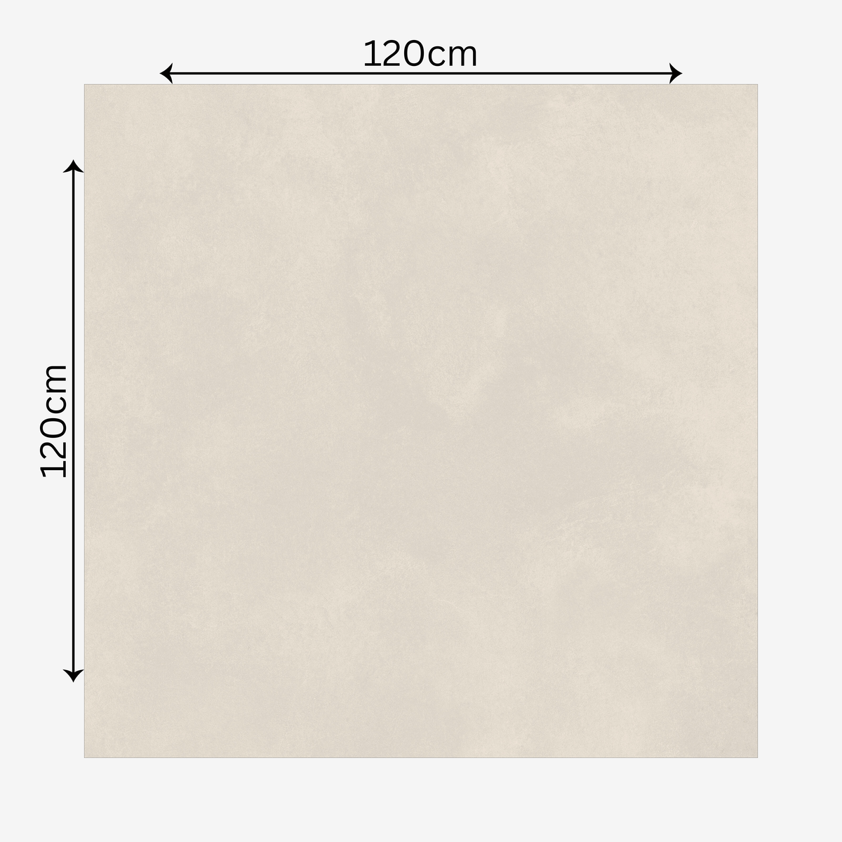 Icona Bianco 120x120cm matt porcelain tile with clean white finish. Durable, modern, and ideal for stylish flooring and wall applications.