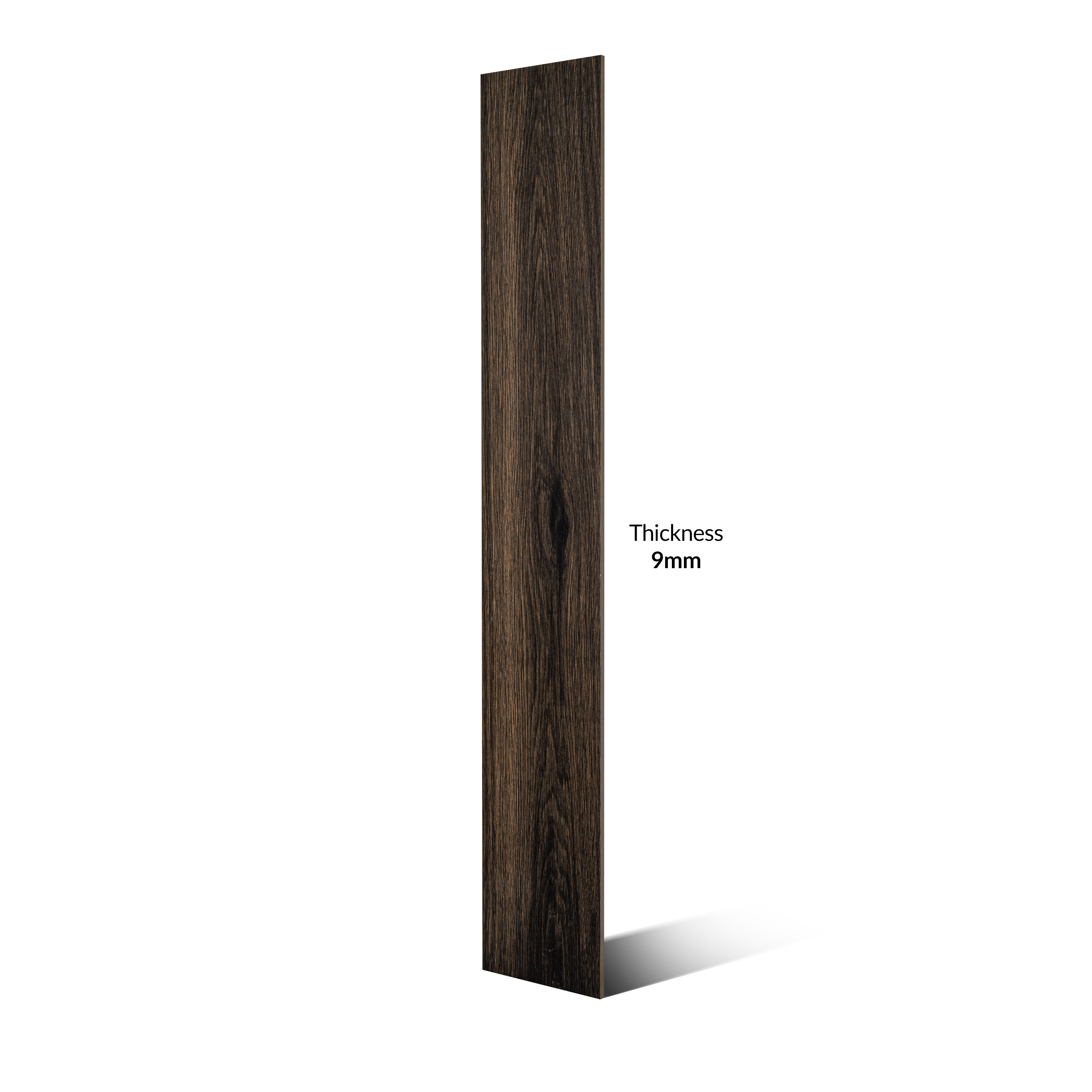Karvel Weng 20x12cm porcelain tile with 09mm thickness. Deep wenge-brown tone, durable and elegant for walls, kitchens, and modern interiors.