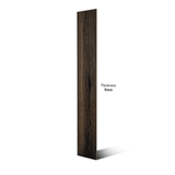 Karvel Weng 20x12cm porcelain tile with 09mm thickness. Deep wenge-brown tone, durable and elegant for walls, kitchens, and modern interiors.