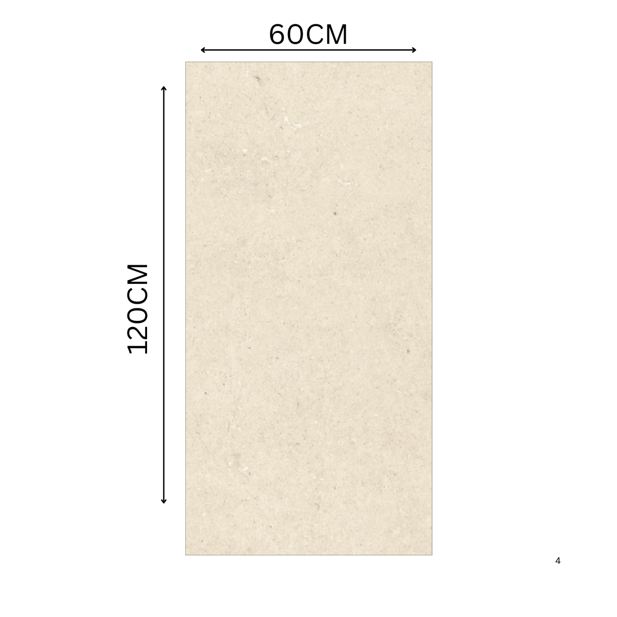  Lime Stone 60x120cm porcelain tile, 20mm thick with R11 slip-resistant rough matt finish. Natural limestone look, ideal for outdoor and high-traffic spaces.