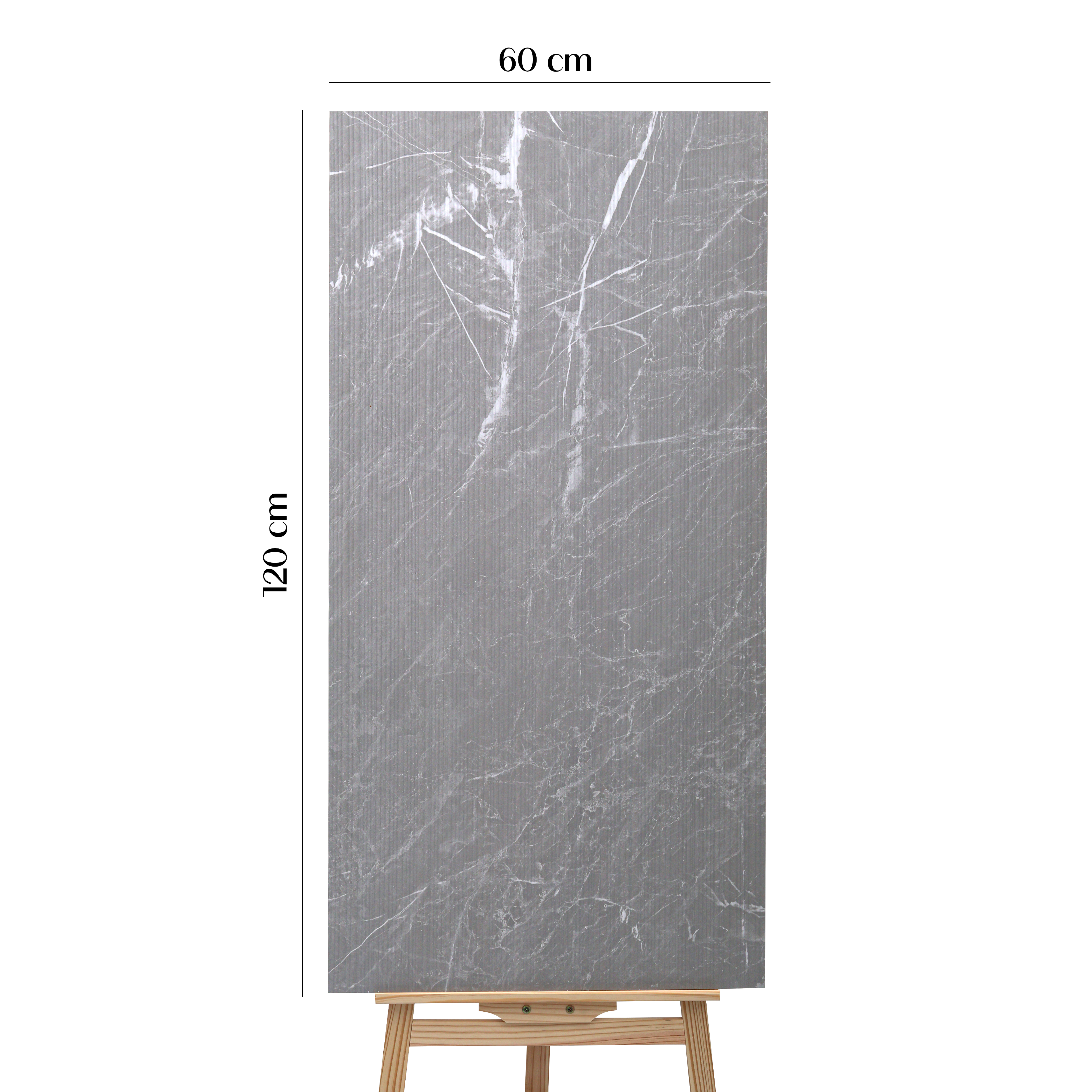 LOUVERS SCULTOREA DOVE 60x120cm Antiglare Matt Porcelain Tile – 09MM