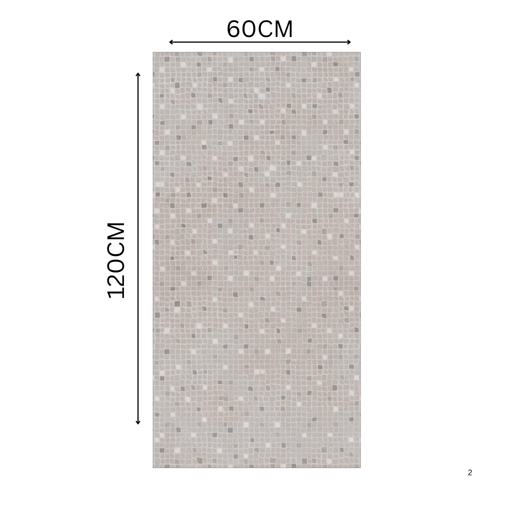 Motif 60x120cm porcelain tile with craftech matt finish. Durable, elegant, and slip-resistant design for walls and floors in modern interiors.