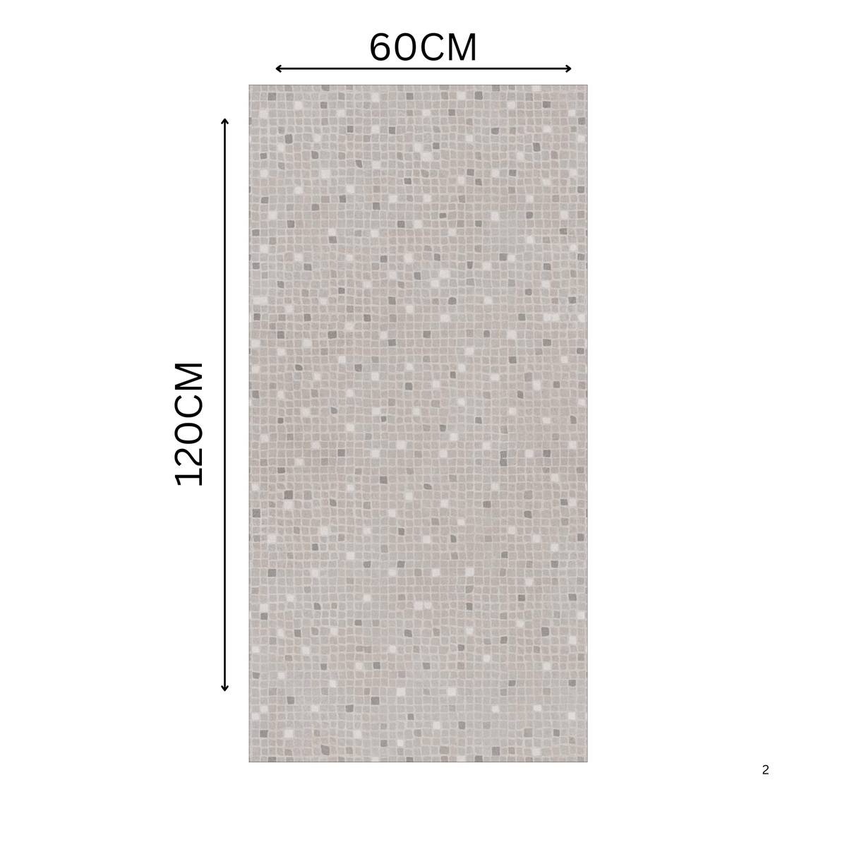 Motif 60x120cm porcelain tile with craftech matt finish. Durable, elegant, and slip-resistant design for walls and floors in modern interiors.