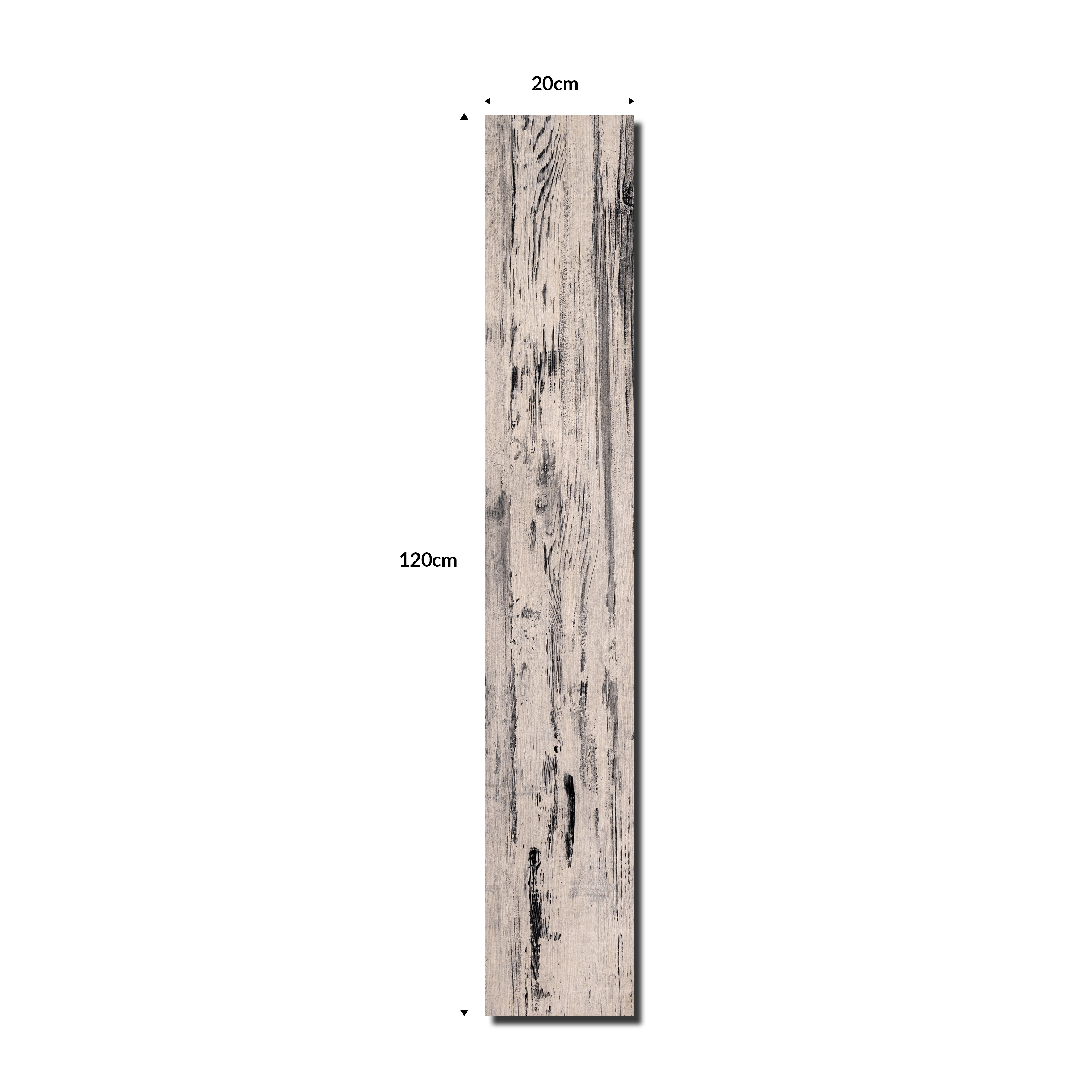 Plaza White 20x12cm porcelain tile with 09mm thickness. Durable, bright, and water-resistant. Perfect for walls, kitchens, bathrooms, and accent areas.