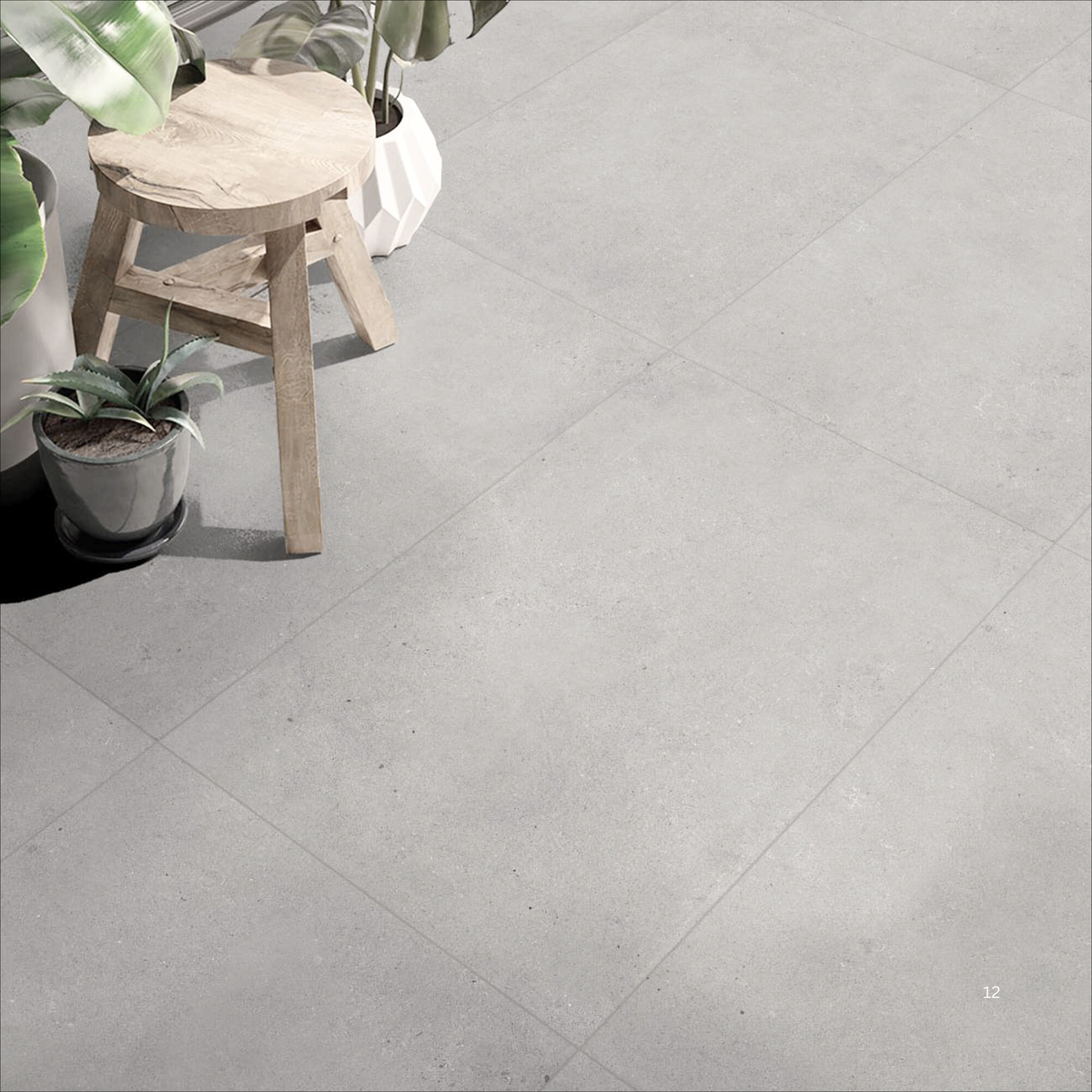 Urban Stone Gris 60x120cm 20mm Rough Matt R11 Porcelain Tile