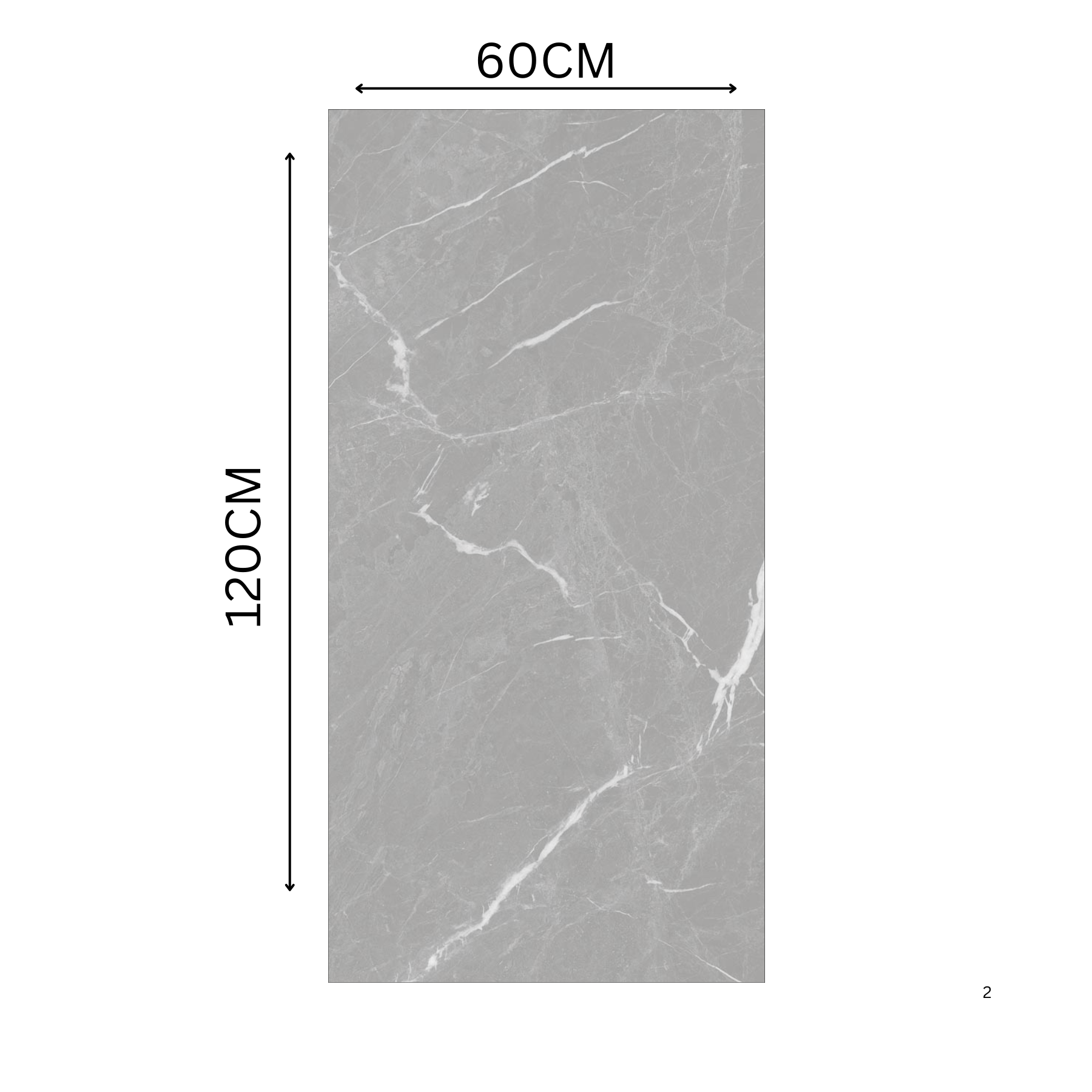  Scultoria Dove 60x120cm antiglare matt porcelain tile in soft grey tones. Durable, elegant, and perfect for modern walls and floors.